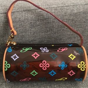 Transparent purse wristlet makeup bag new w/o tags